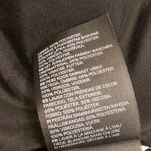 H&M Plaid Oversized Shirt Jacket Shacket Red Black Small Blogger Favorite - Picture 13 of 15